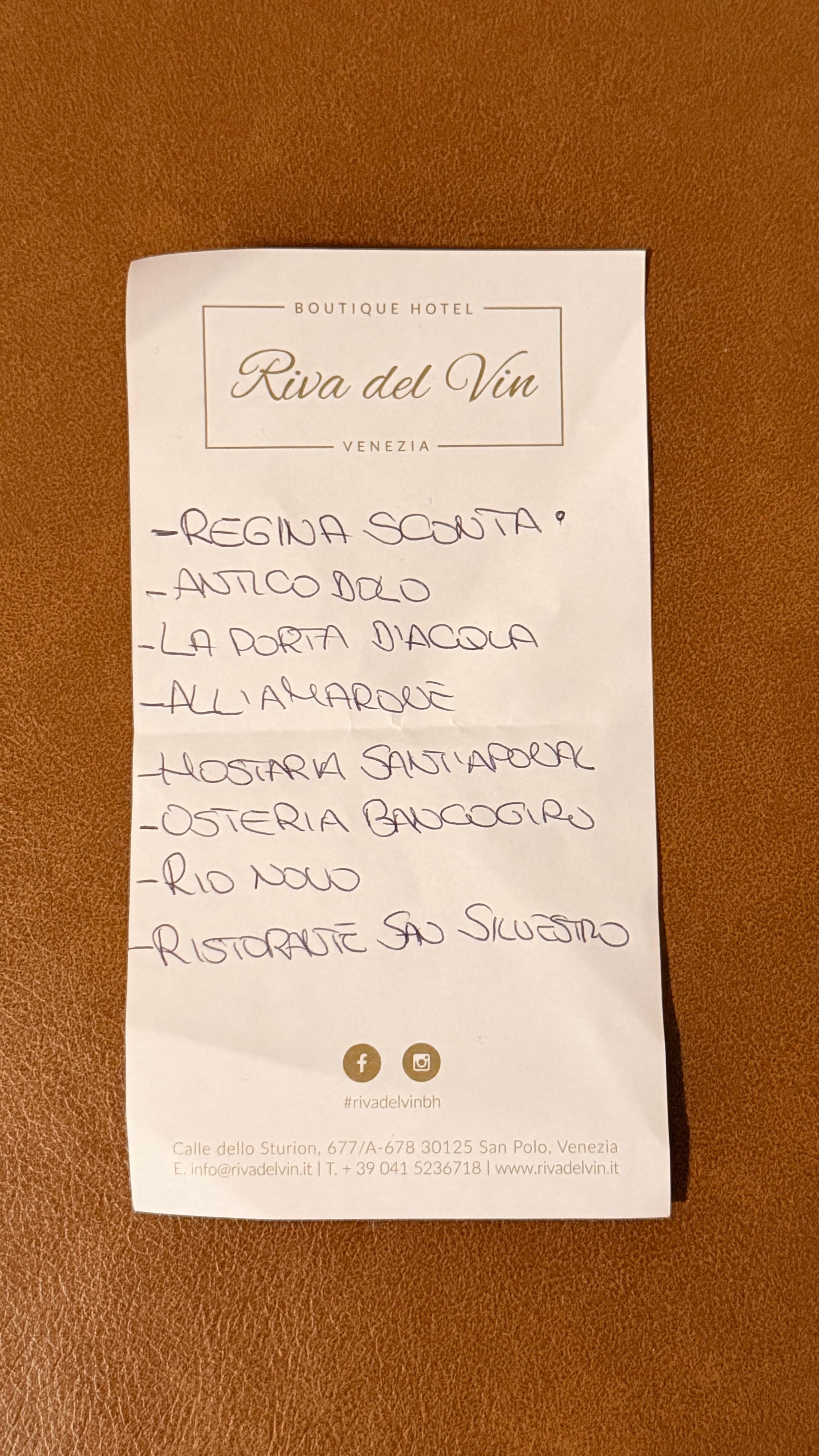 Carolina’s restaurant recommendations 