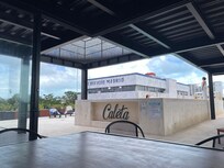 Rooftop kitchenette and pool :)