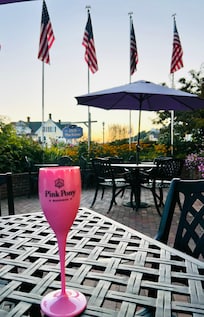Outside sitting area at the front of the Inn