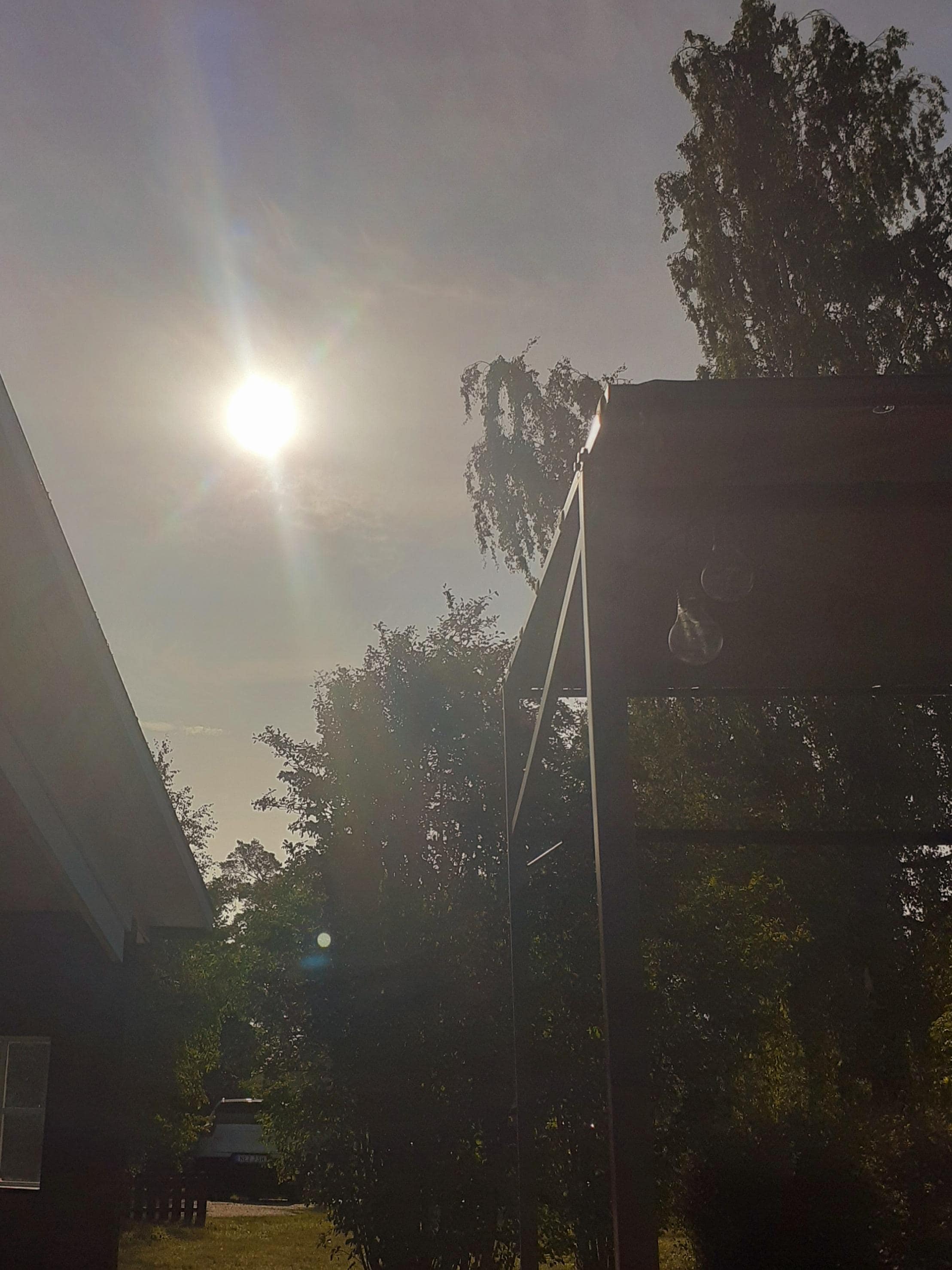 Abendsonne hintere Terrasse 