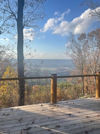 Back porch view, gorgeous.