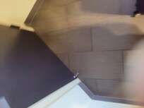 Stains on sofa, I wish I had a blue light for those stains.