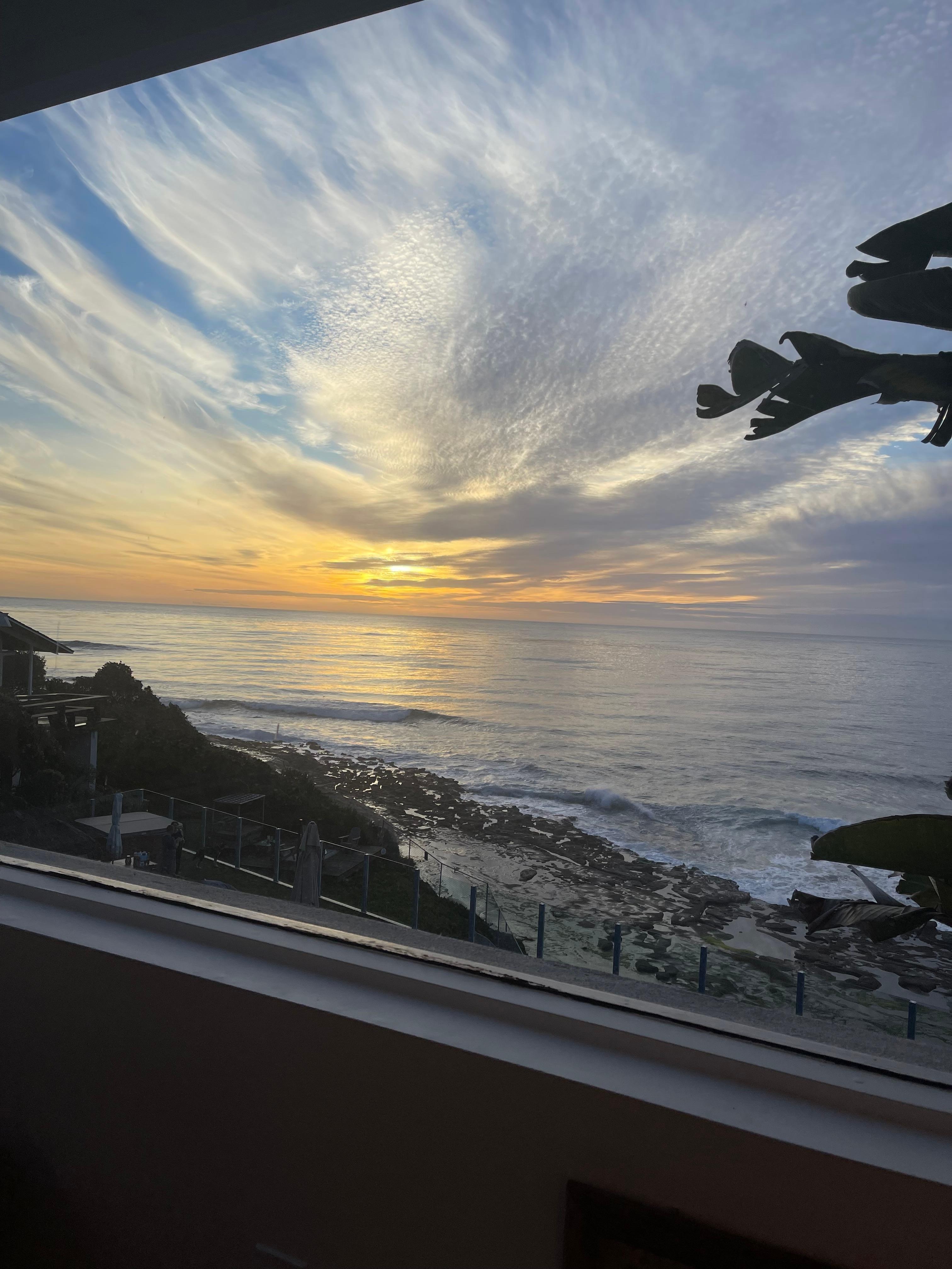 View from living area. No filter. 