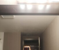 DIrty Mirror in first room