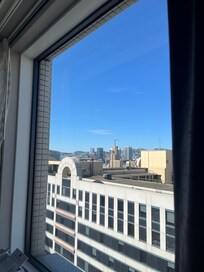 View from King room on 19th floor.