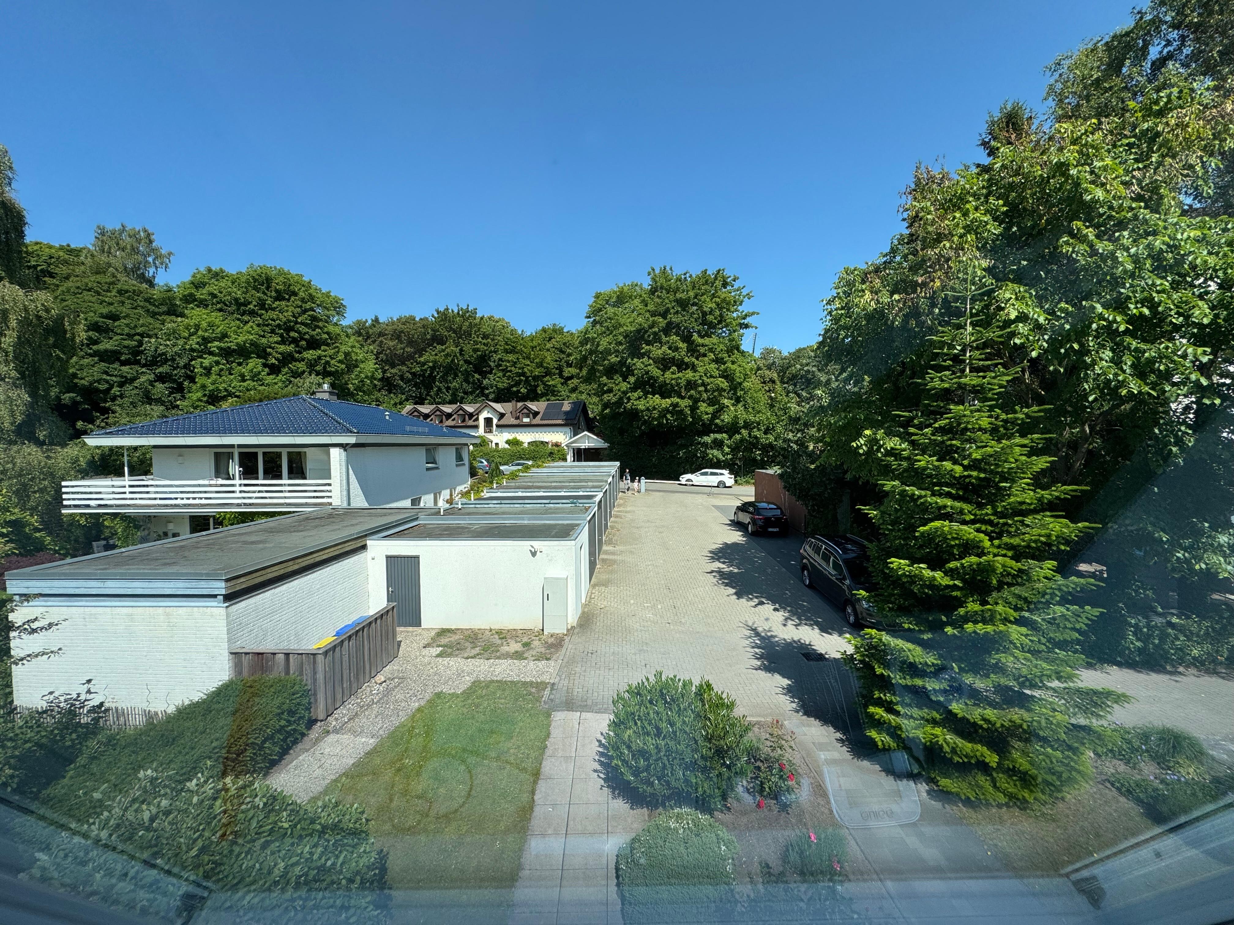 Blick aus dem Schlafzimmer