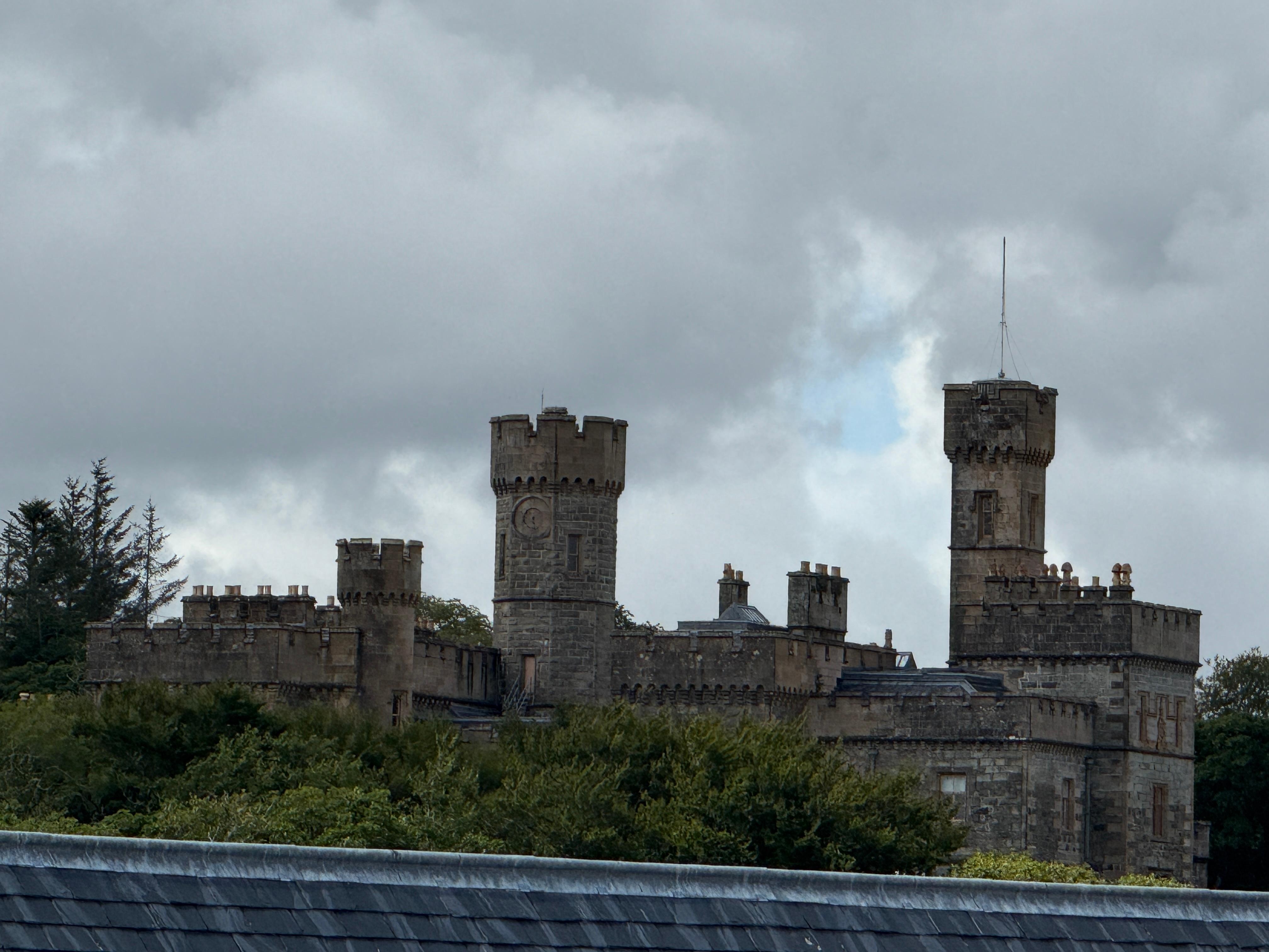 Picture of the castle from our room