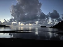 Stormy clouds from the back porch
