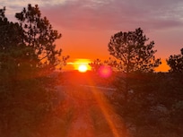 Beautiful Sunrise from deck