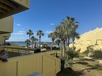 The view from the balcony