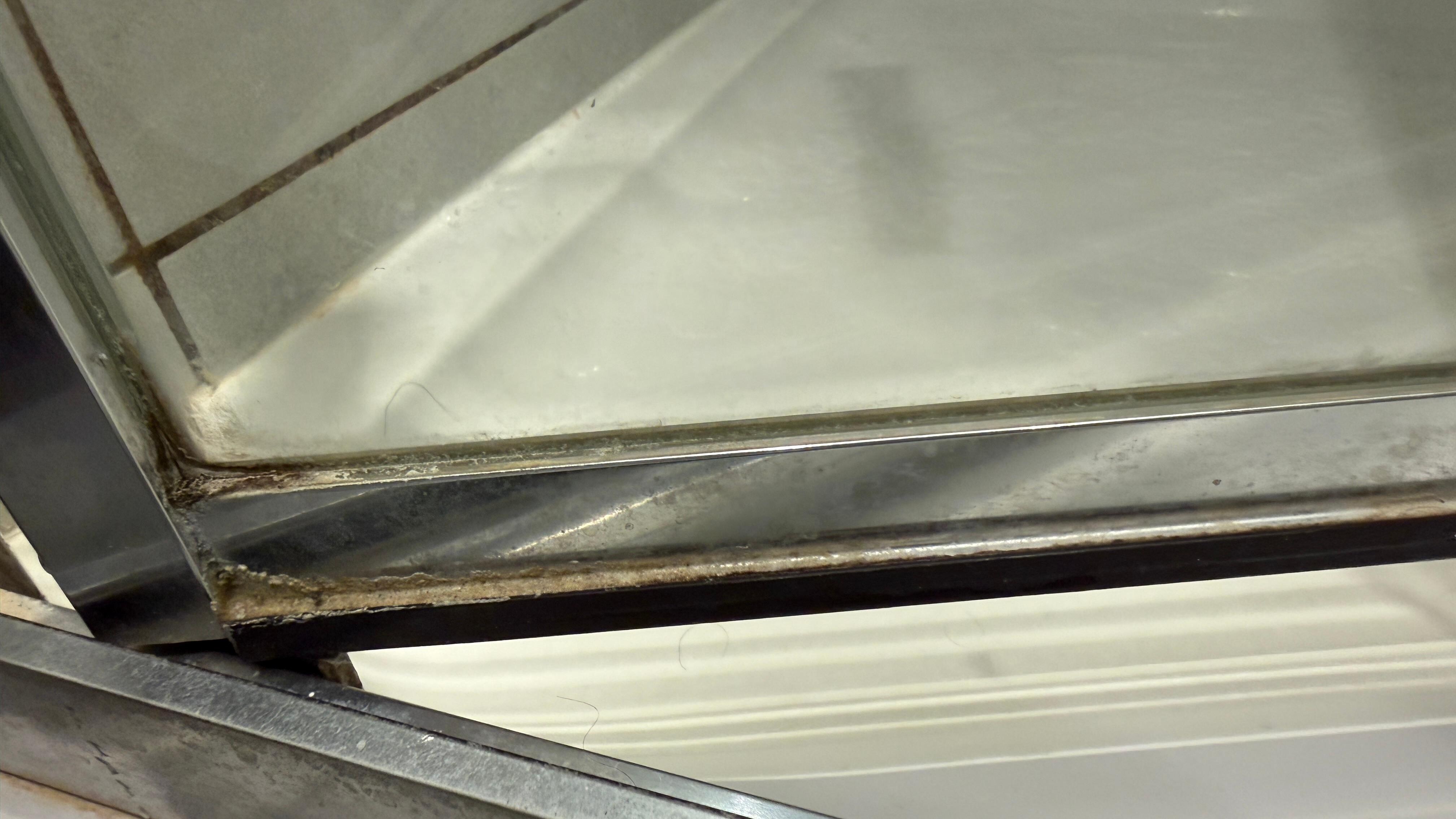 Shower was disgustingly dirty 