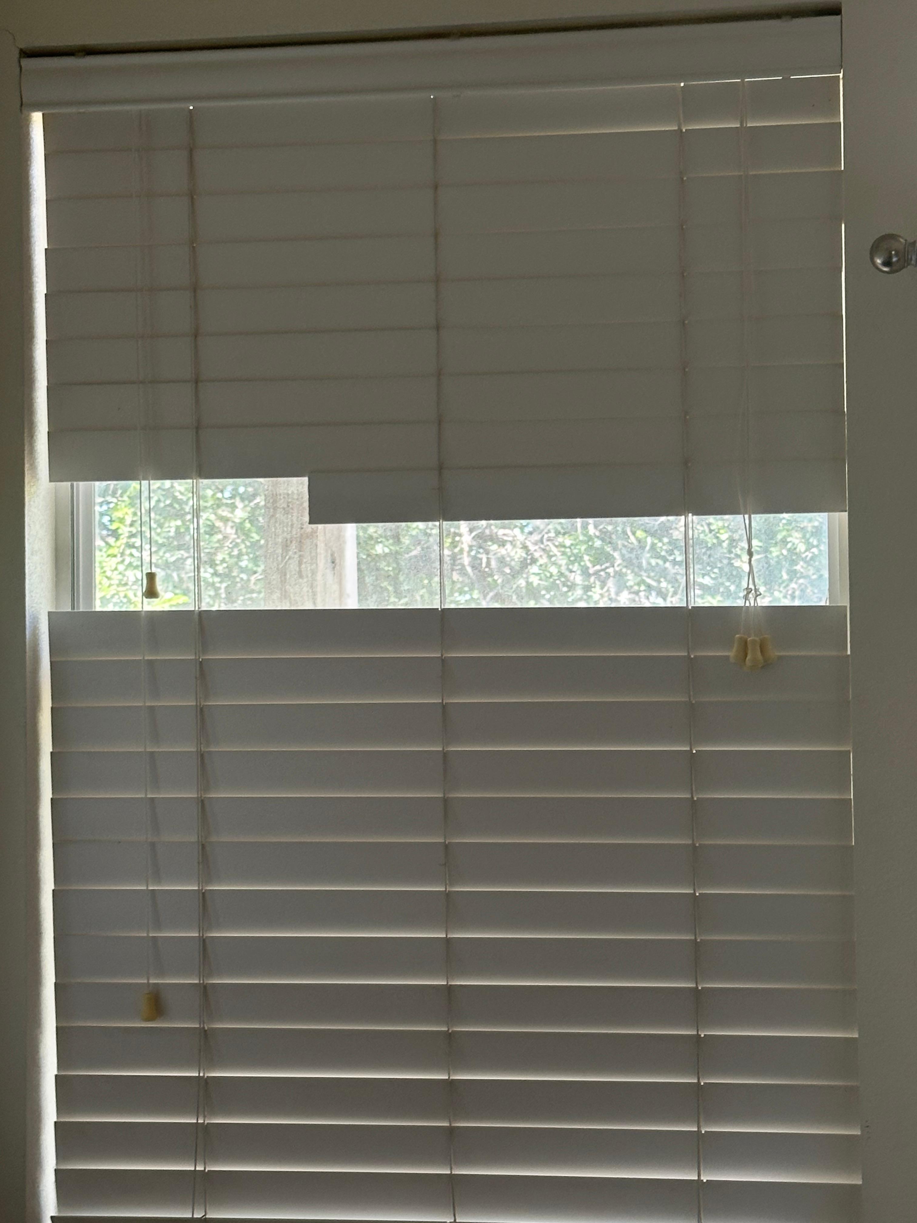 Broken blinds