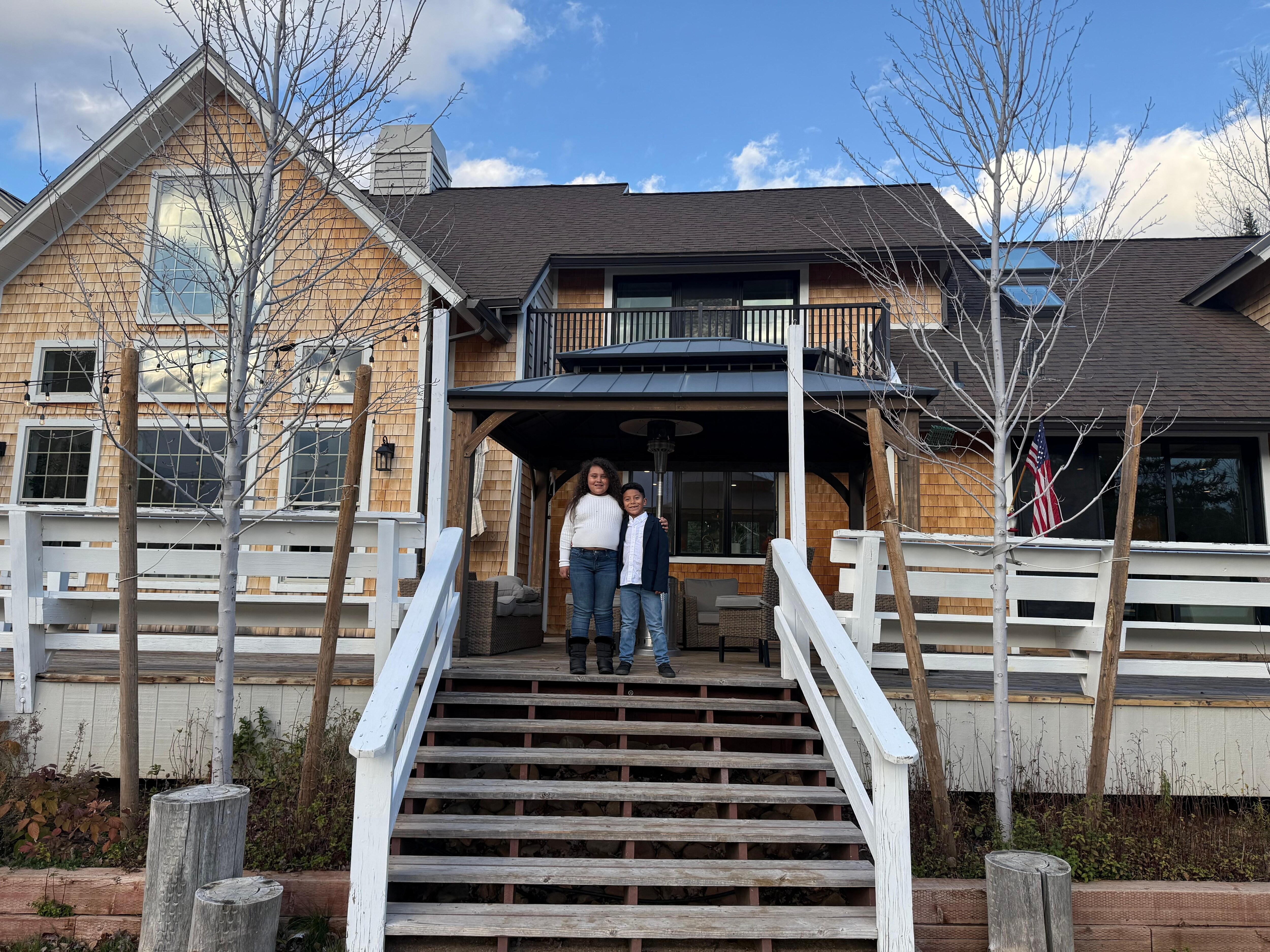 My Twins loving the home. 