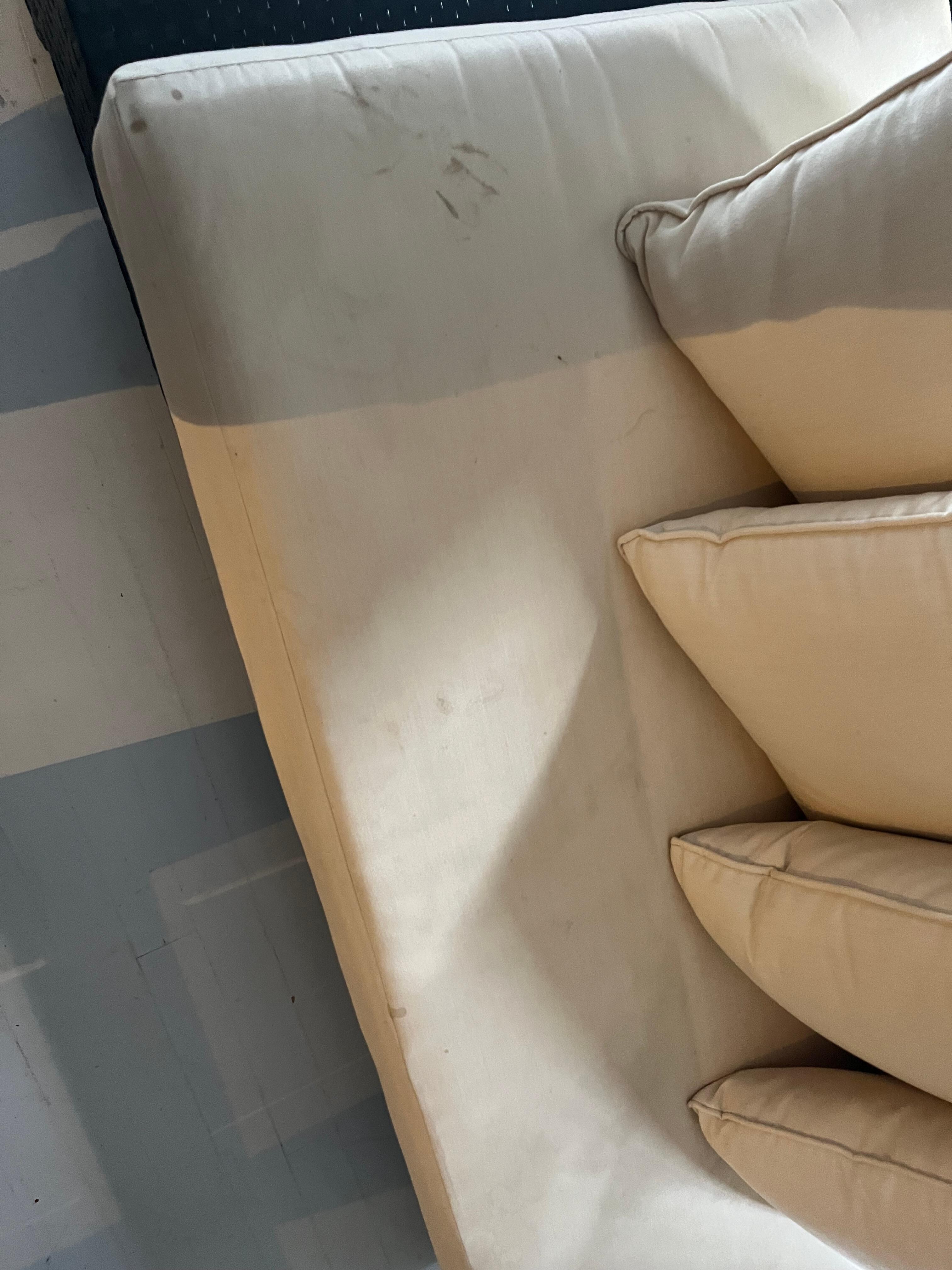 Main bedroom-stained cushions