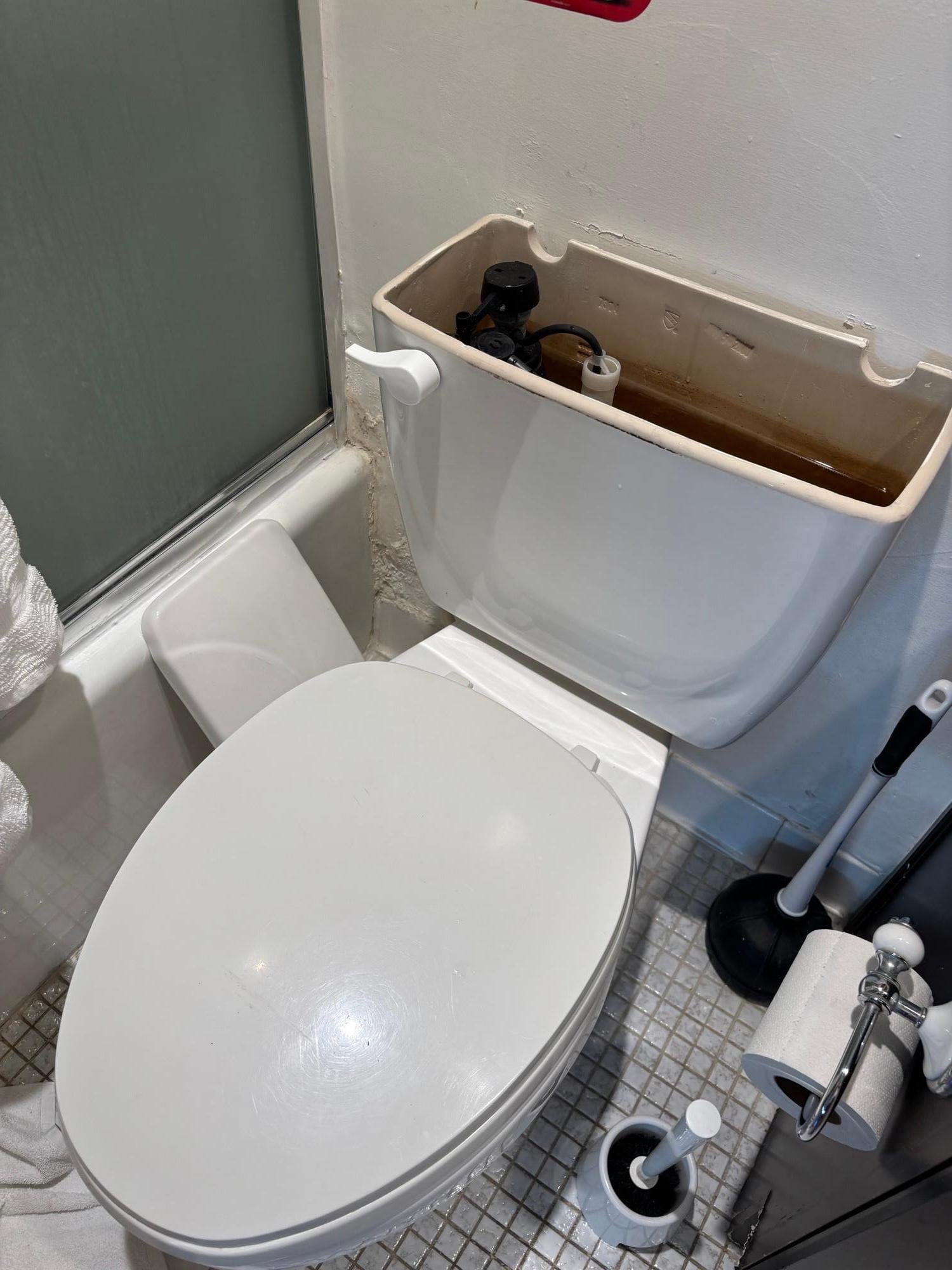 Had to keep the lid off in order to manually refill the toilet