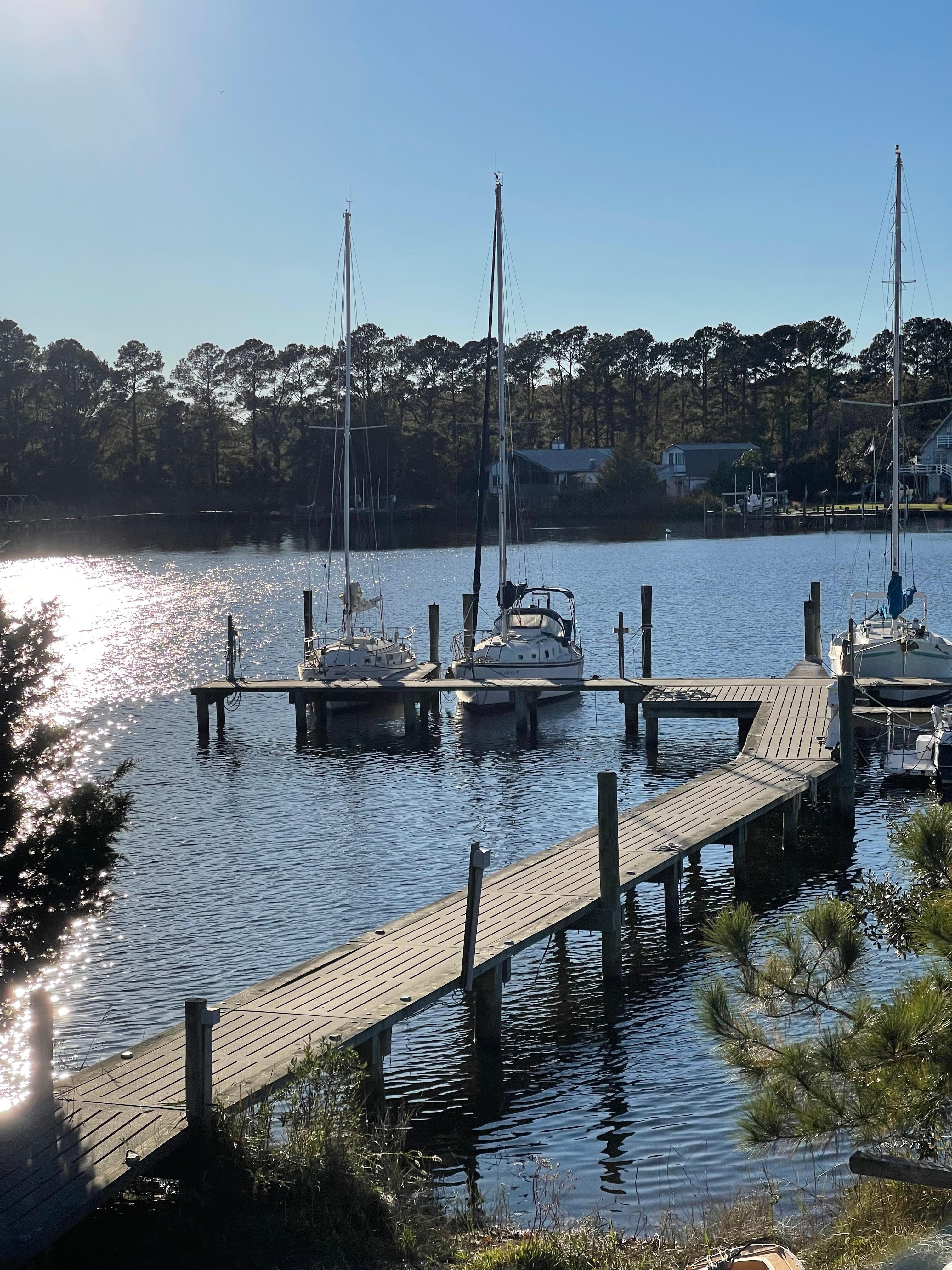 Beautiful view from the deck!  