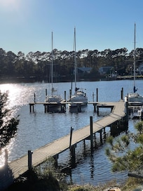 Beautiful view from the deck!