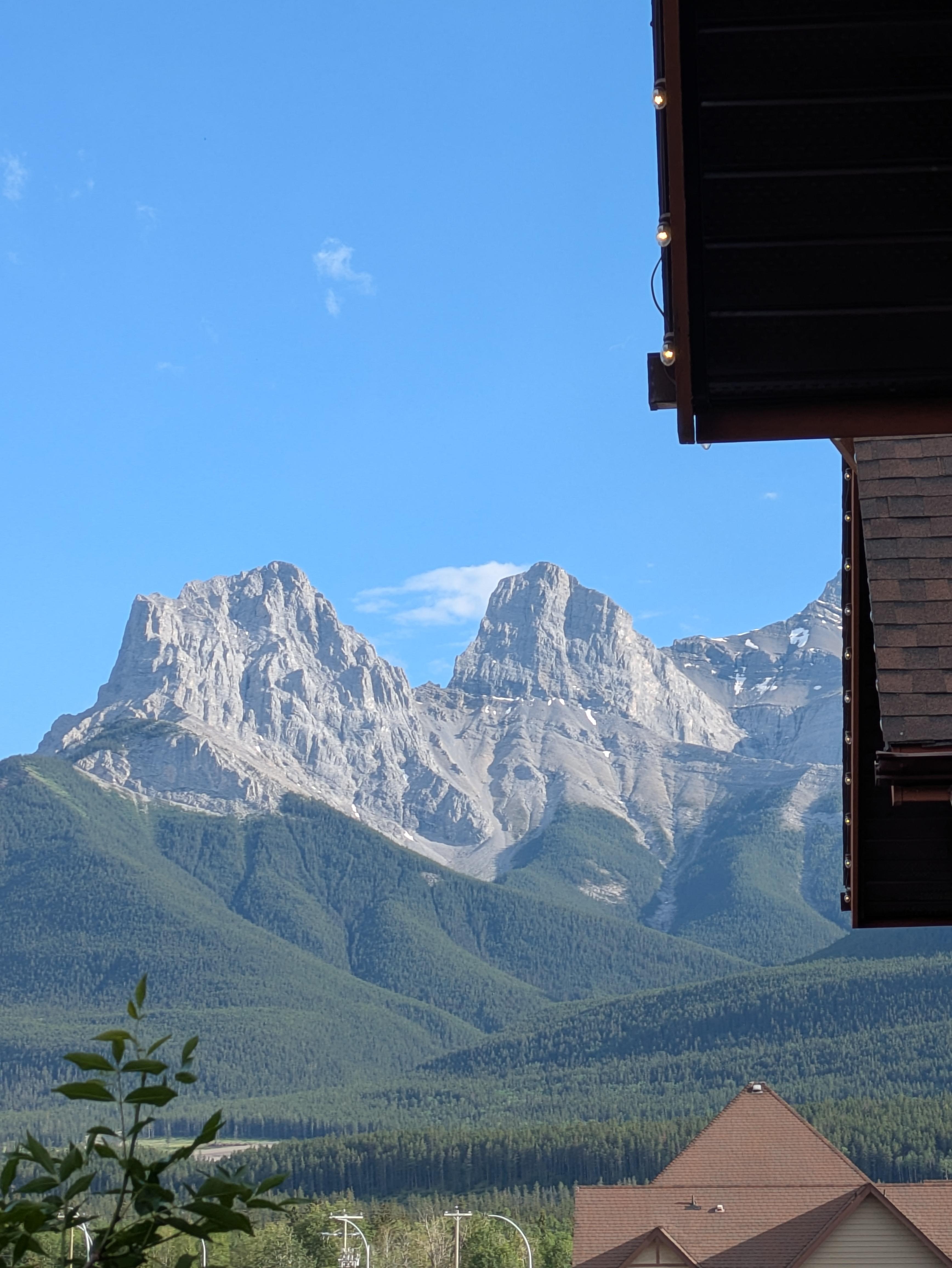 View from the balcony.