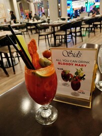 Loaded breakfast Bloody Mary