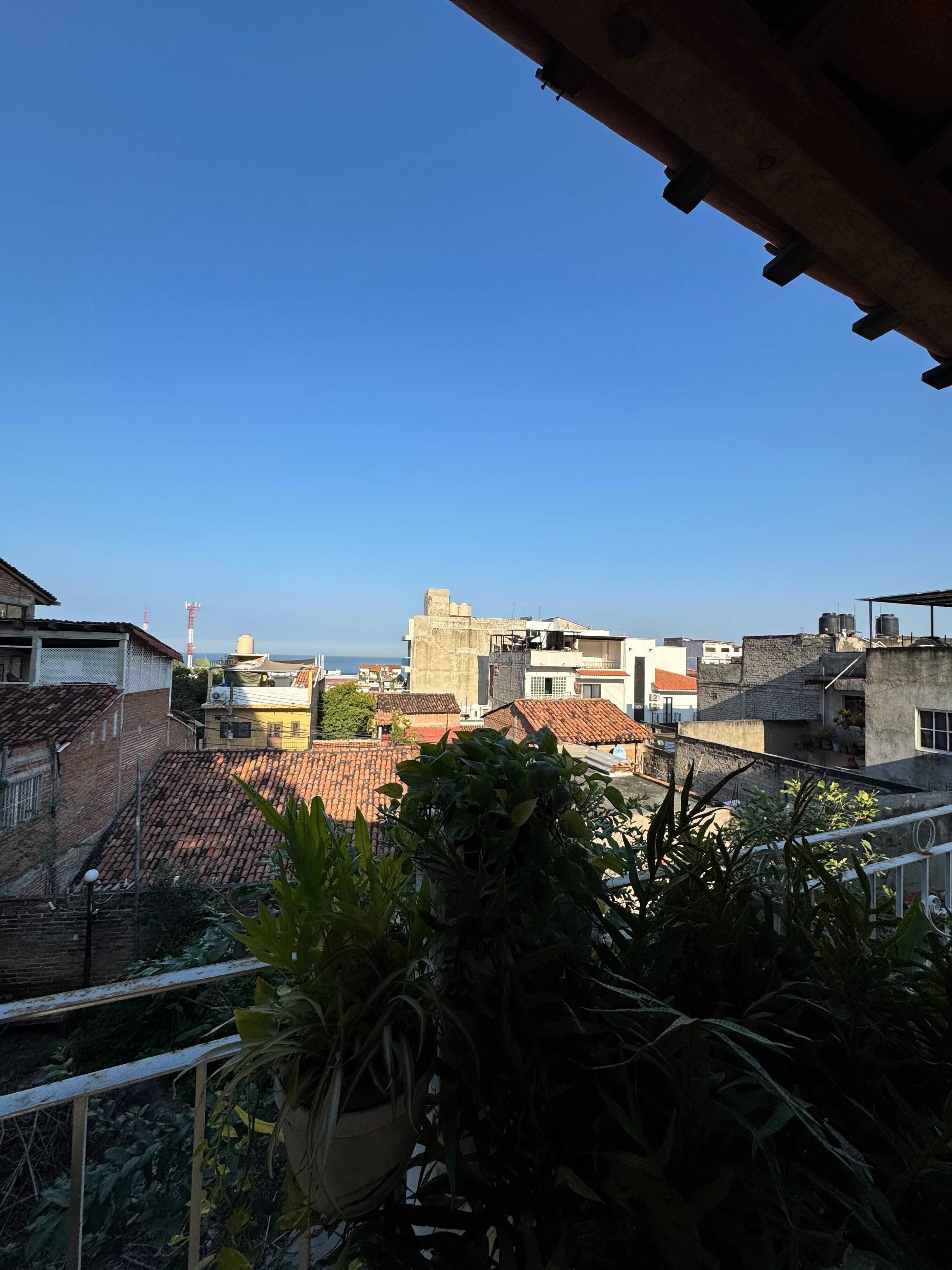 Terrace view to the ocean