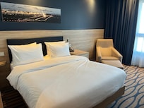 The bed was exceptionally clean and comfortable