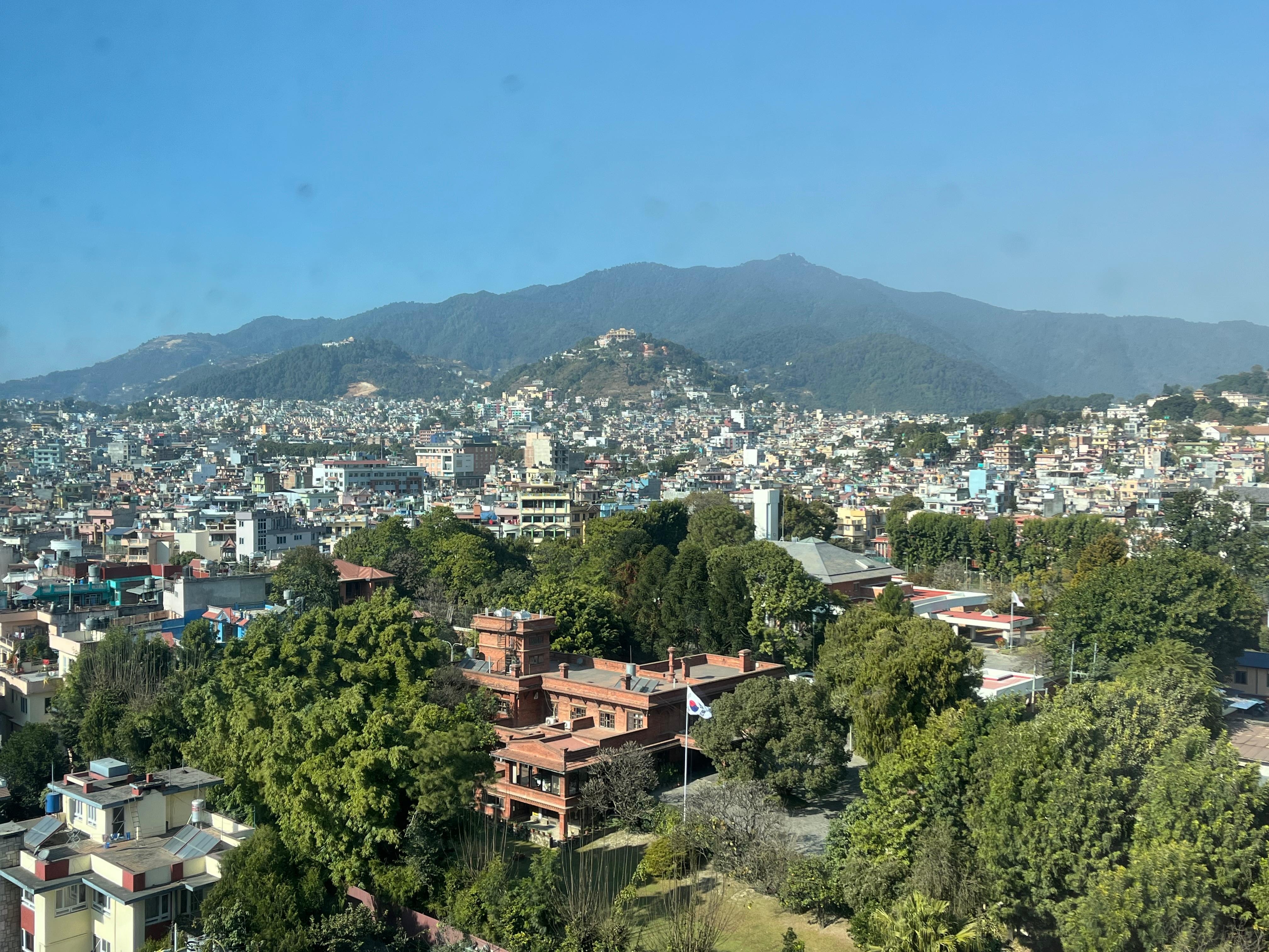 View from 8th floor room