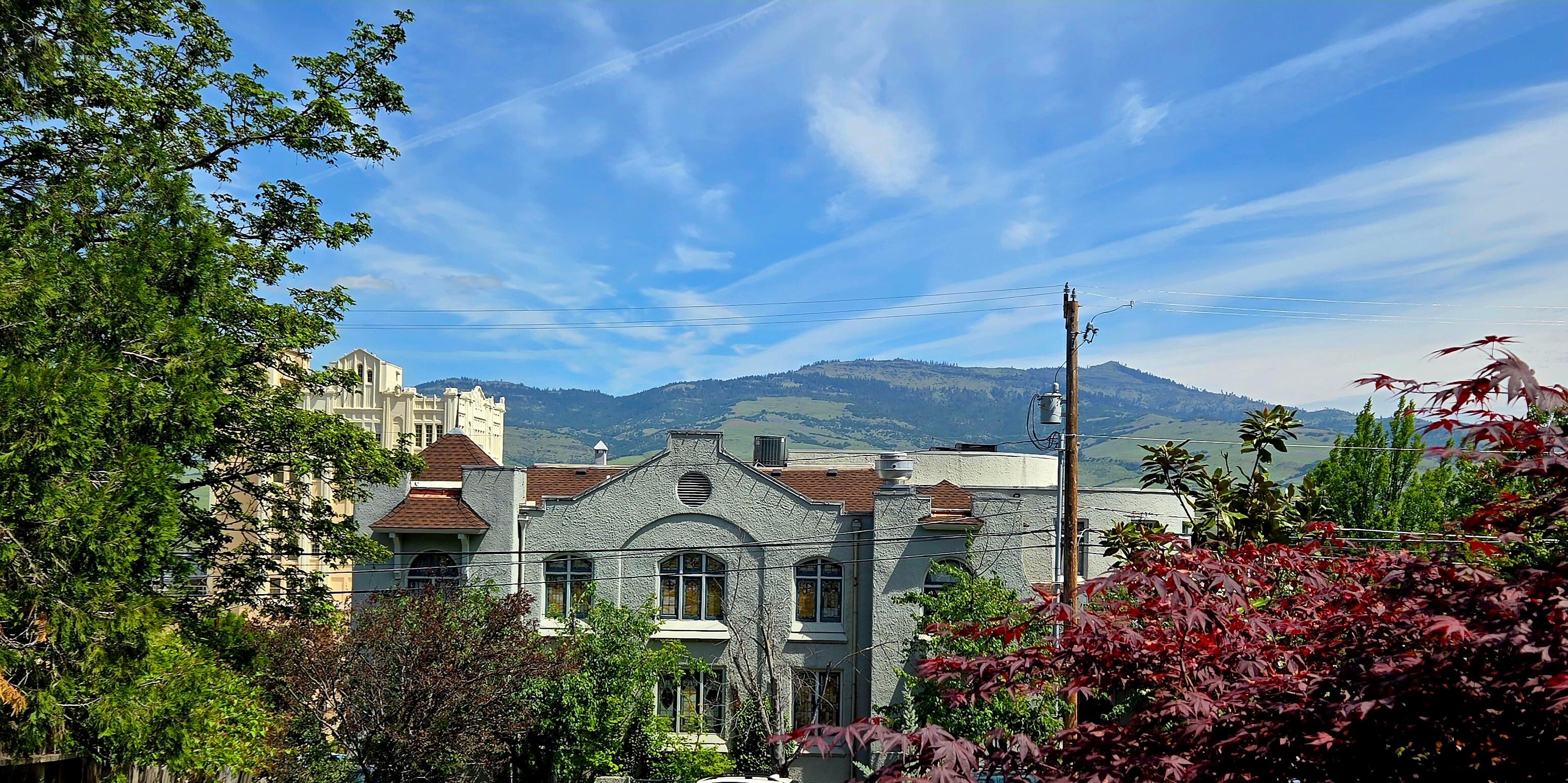 View from front balcony