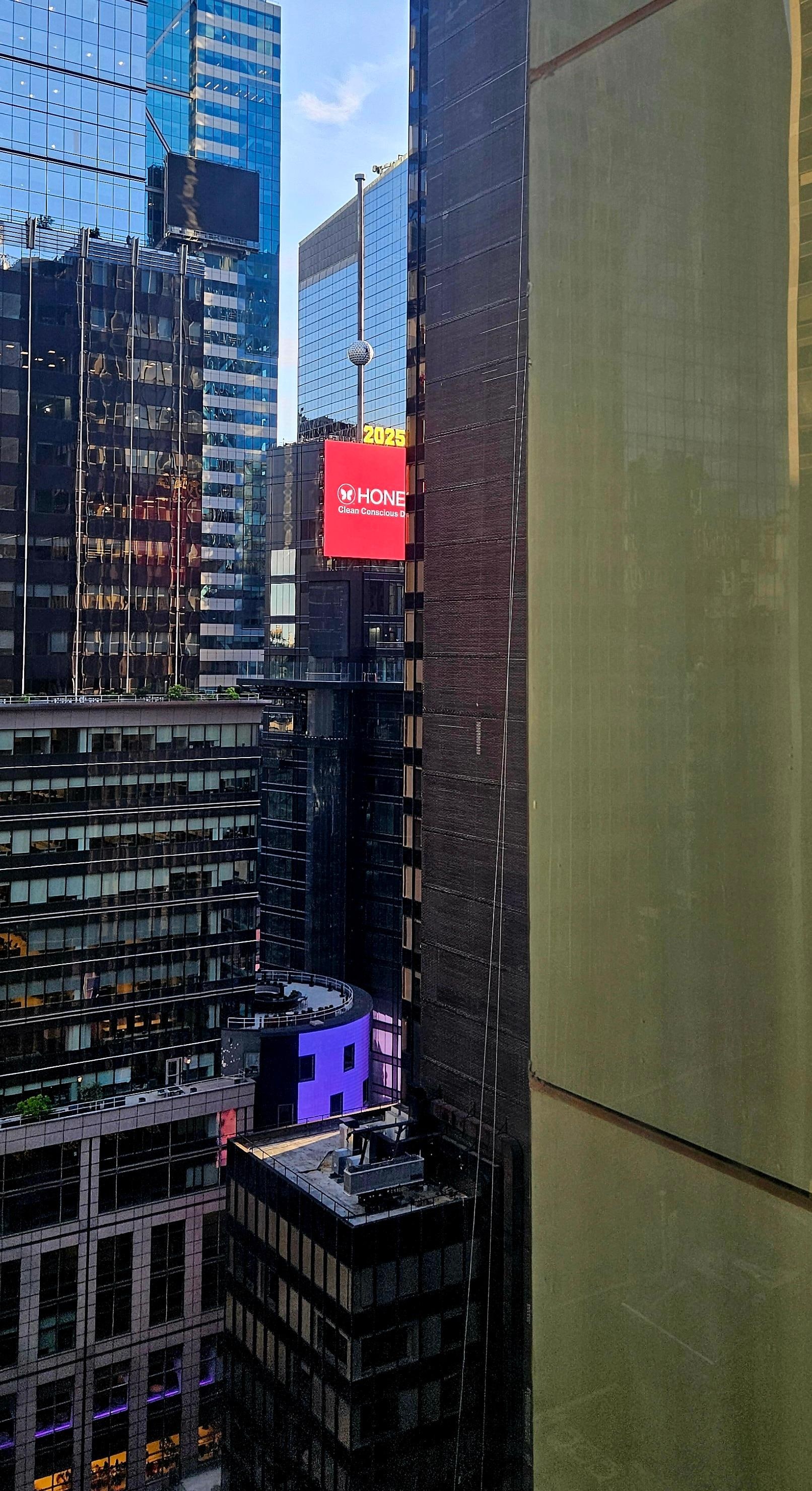 Room view, very nice. Location is perfect