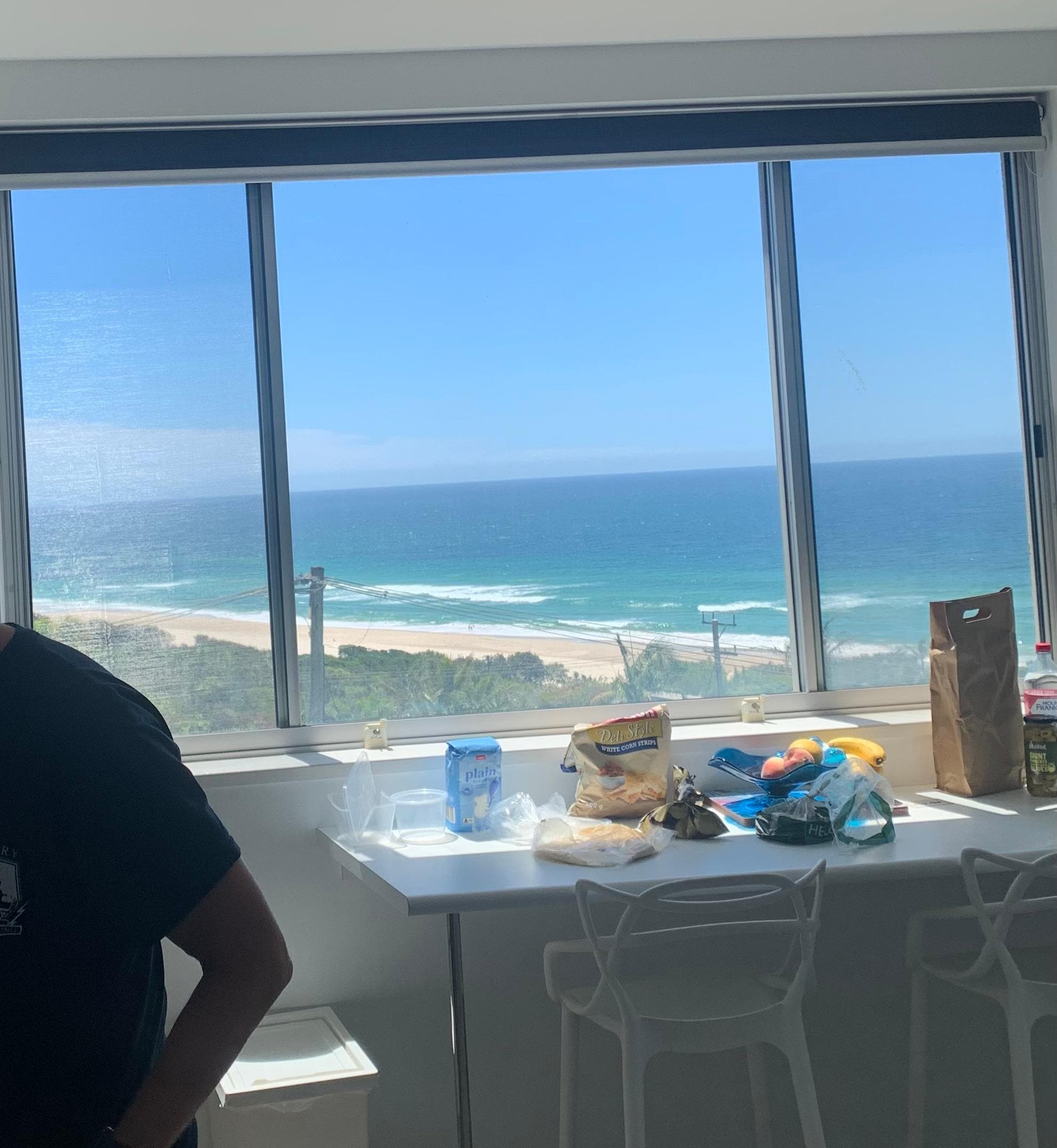 View from the kitchen 