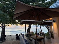 Plaj önü Restorant masaları