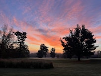 Sunrise from the home.
