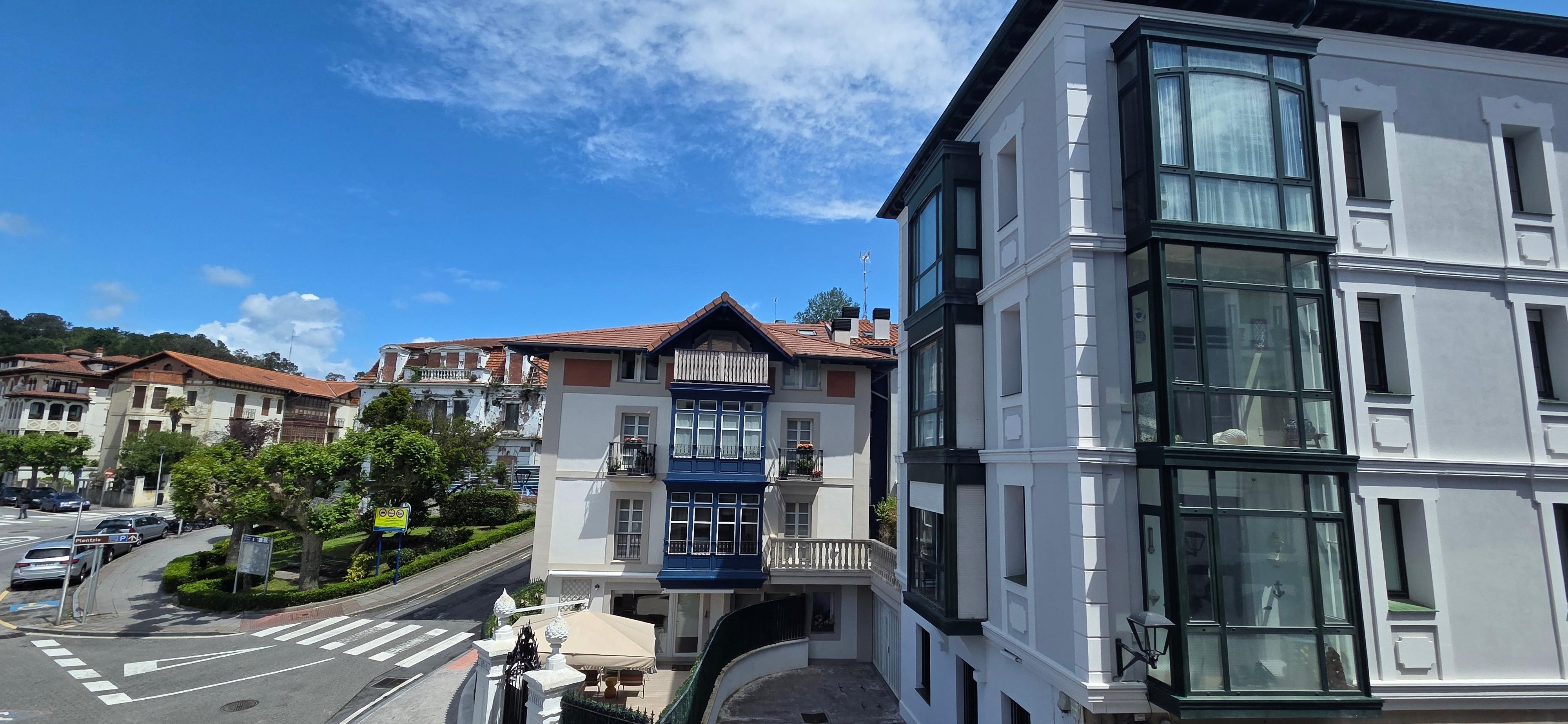 Street view from our balcony 