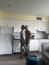 Getting ready to hang out.