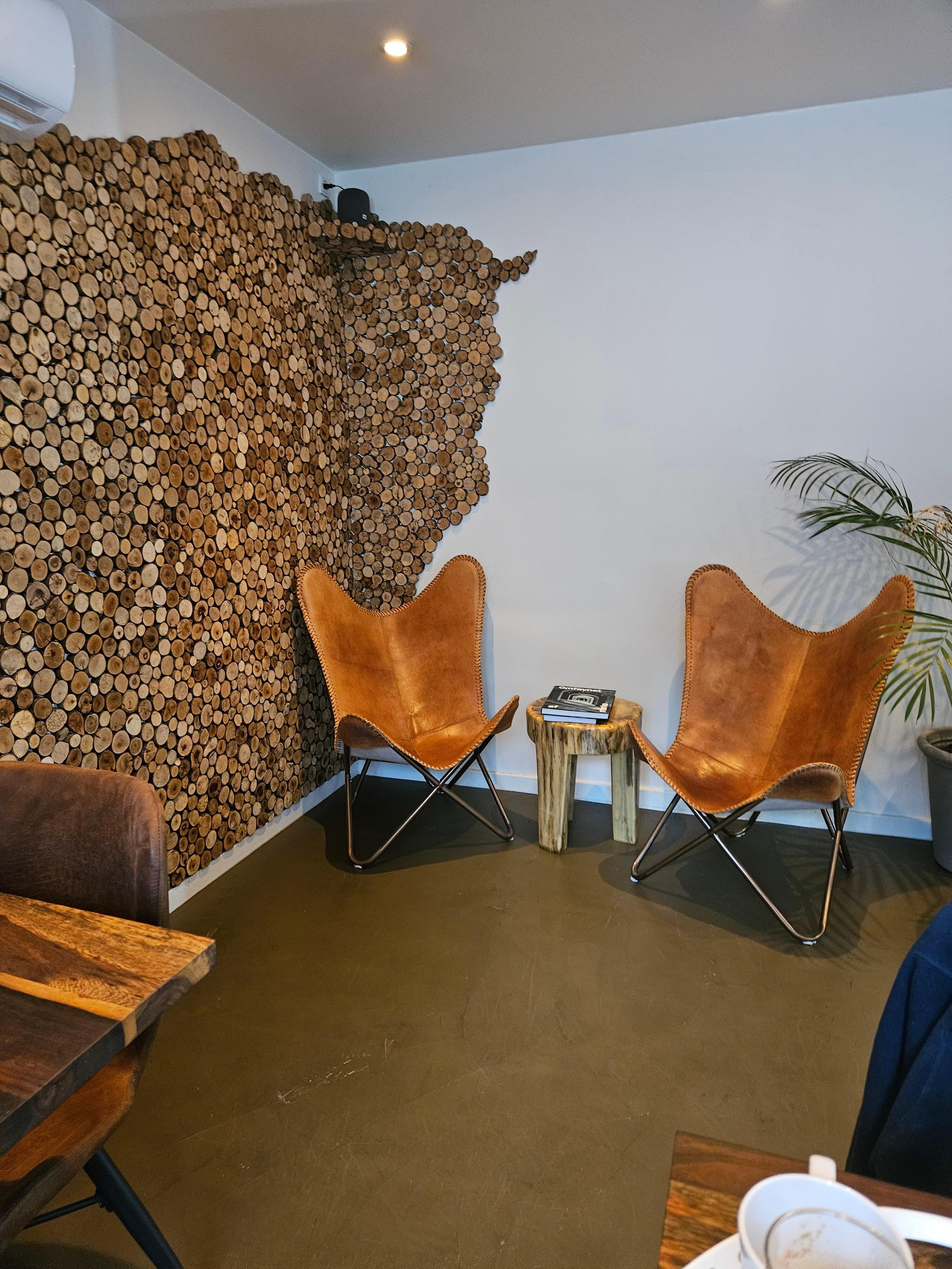 Hygge hjørne i fælles rum