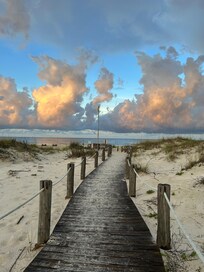 Boardwalk to the beach