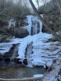 Raven Rock Falls via Toxaway River Trail