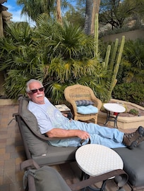 A friend from the snow belt enjoying life.