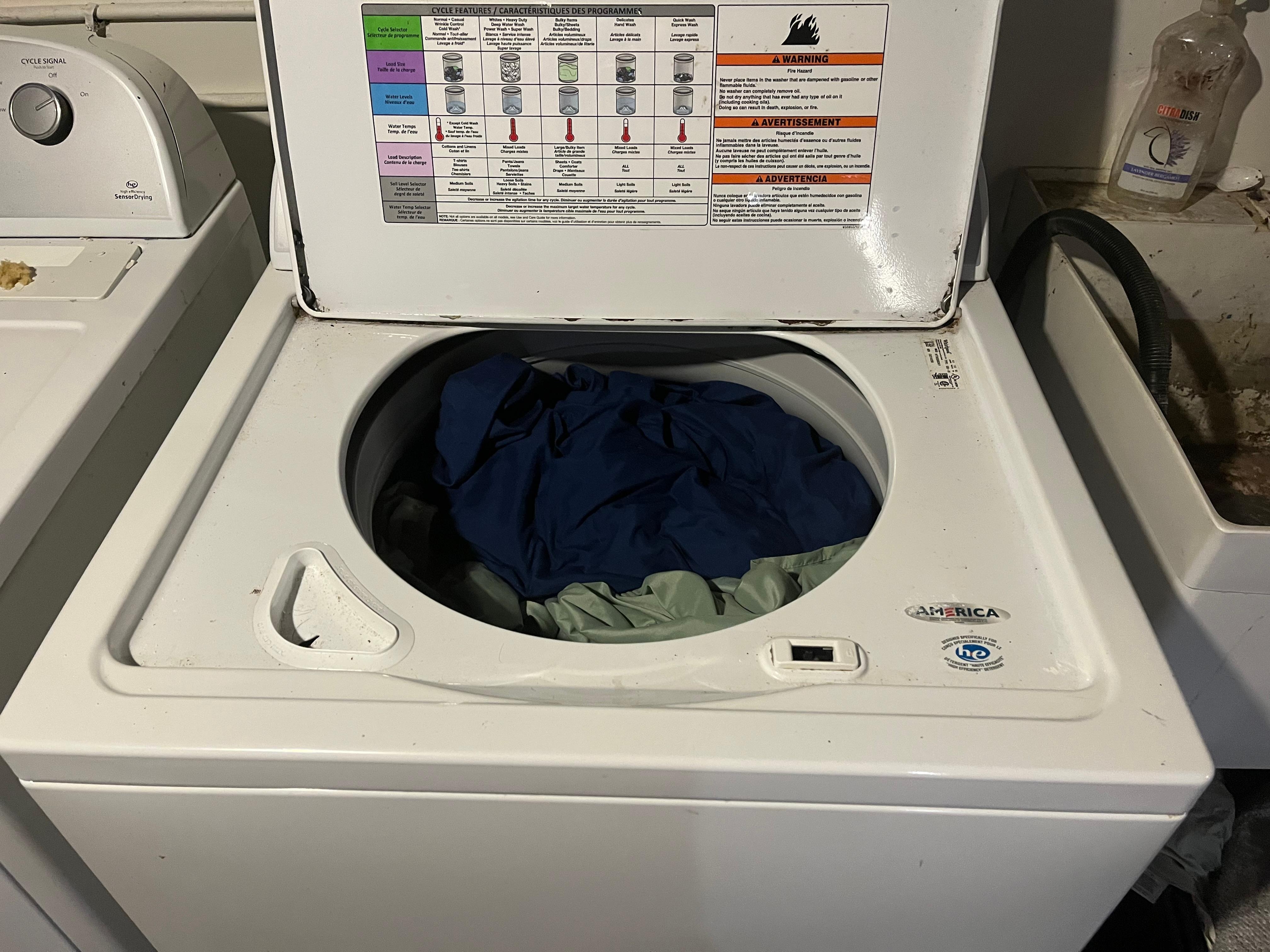 Laundry not run