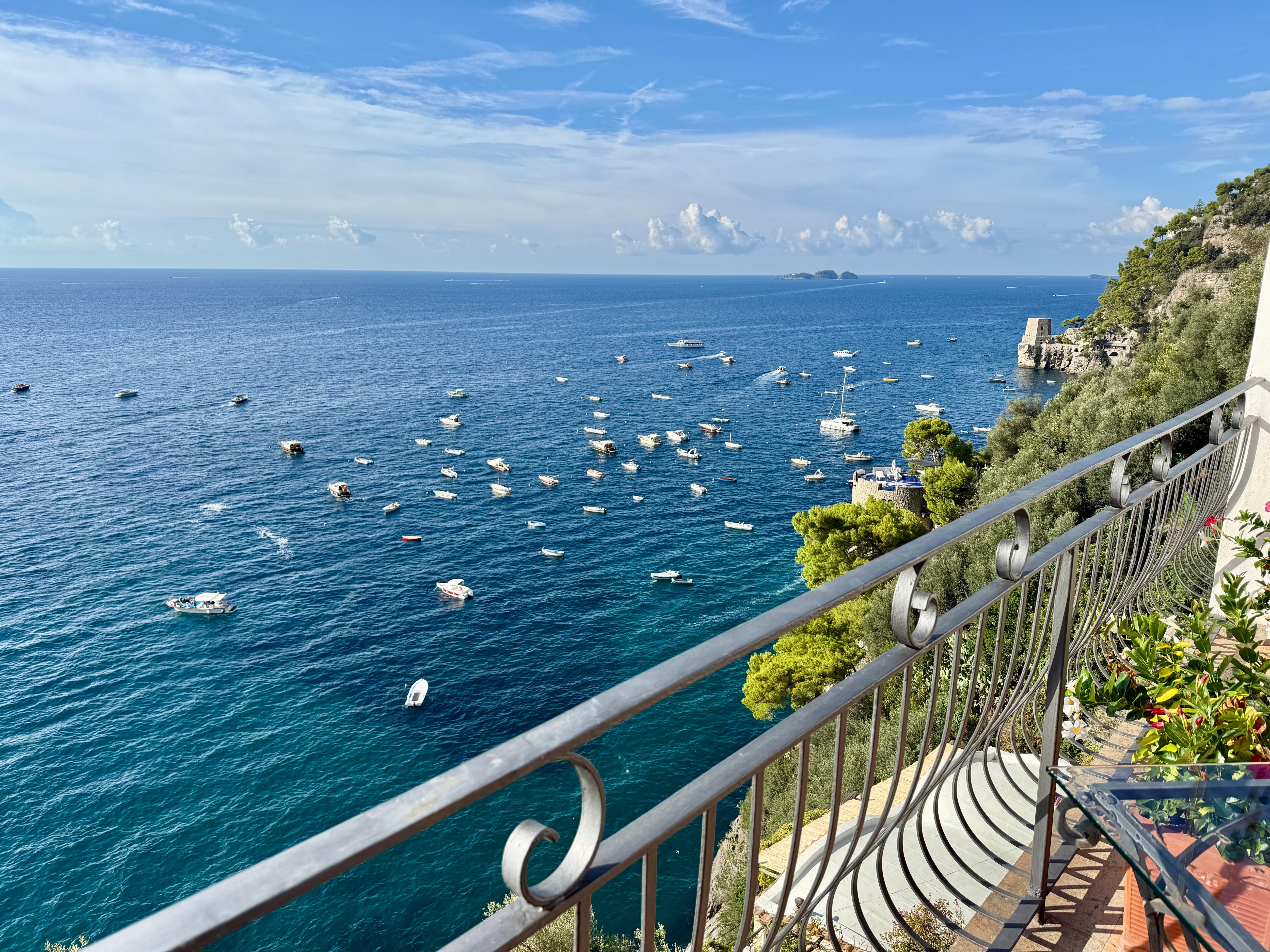 Incredible balcony if you select a balcony room 