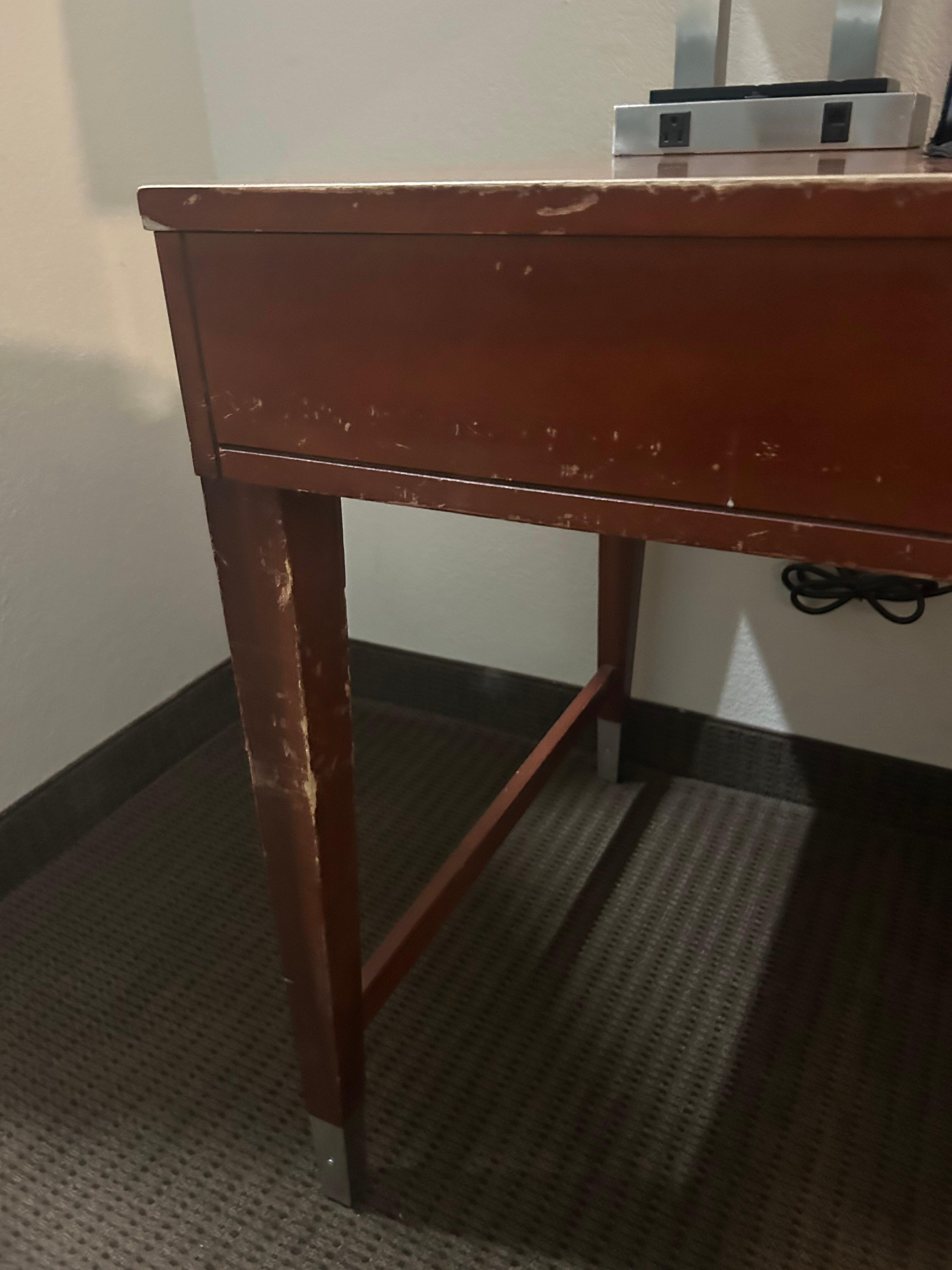 Furniture is very old 