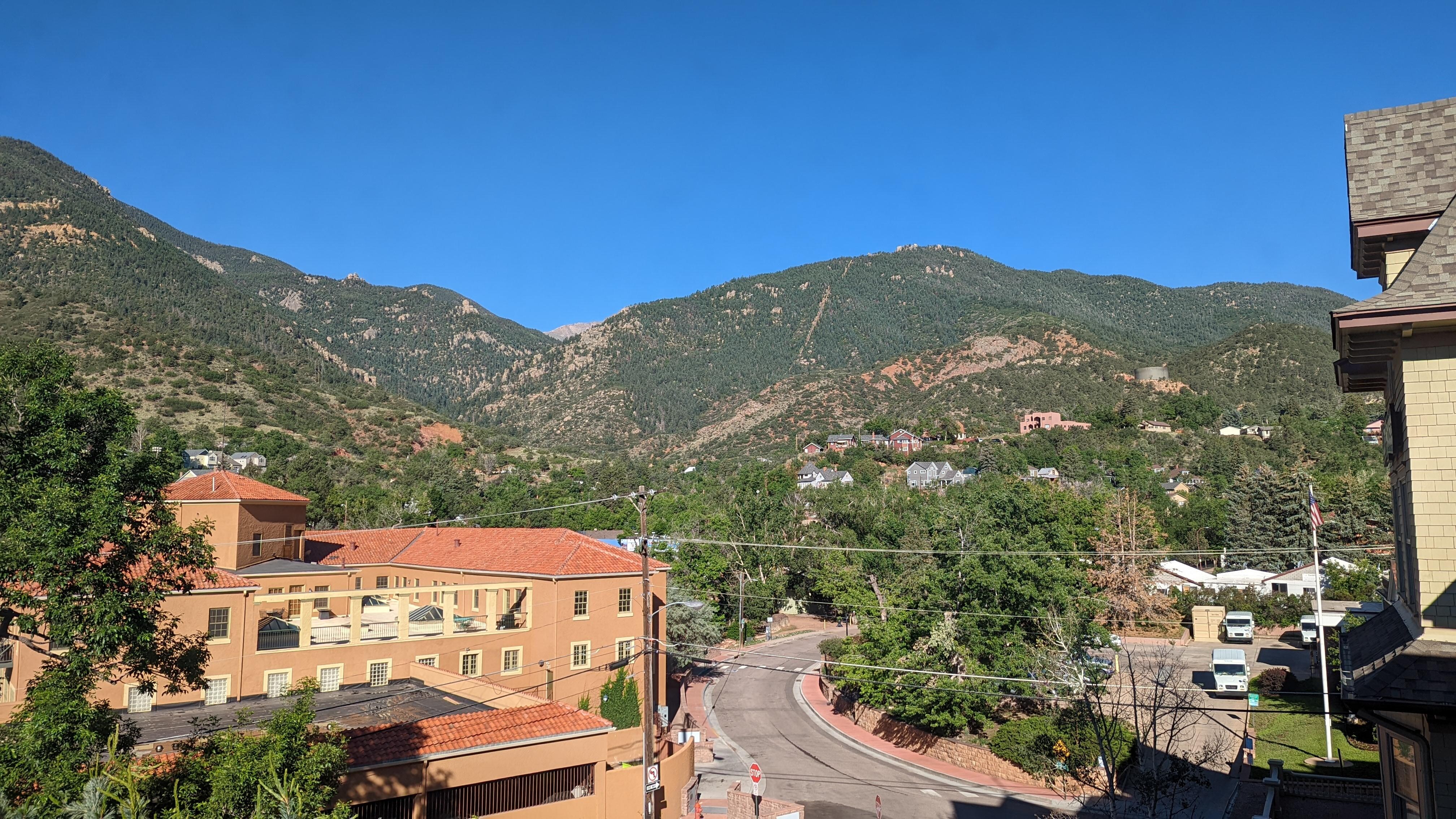 View from our 4th floor room.