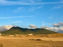 The valley where the property is located