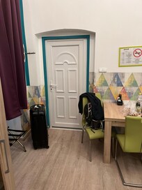 Lejligheden vi boede i.