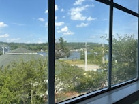 Out of room window