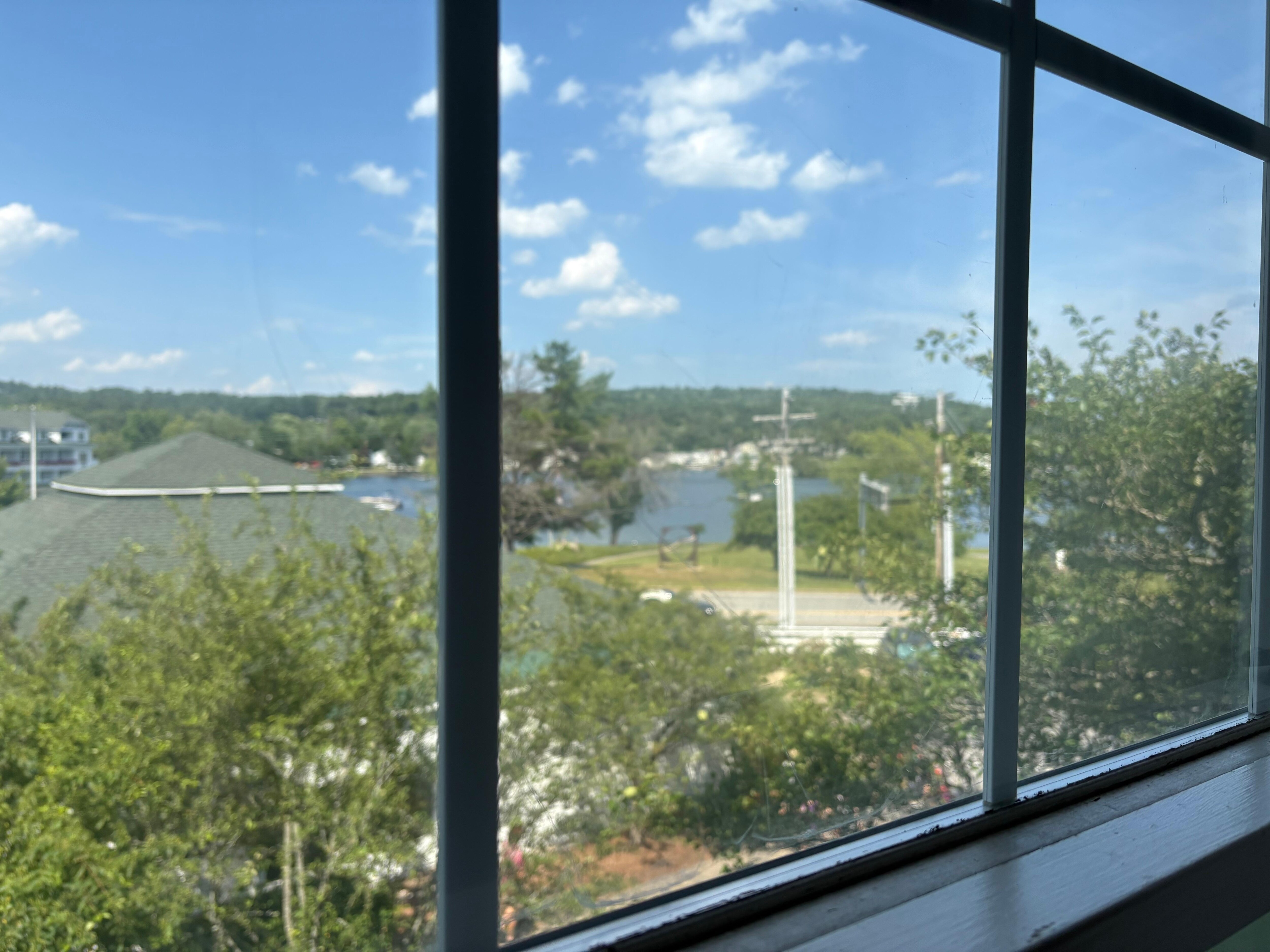 Out of room window 