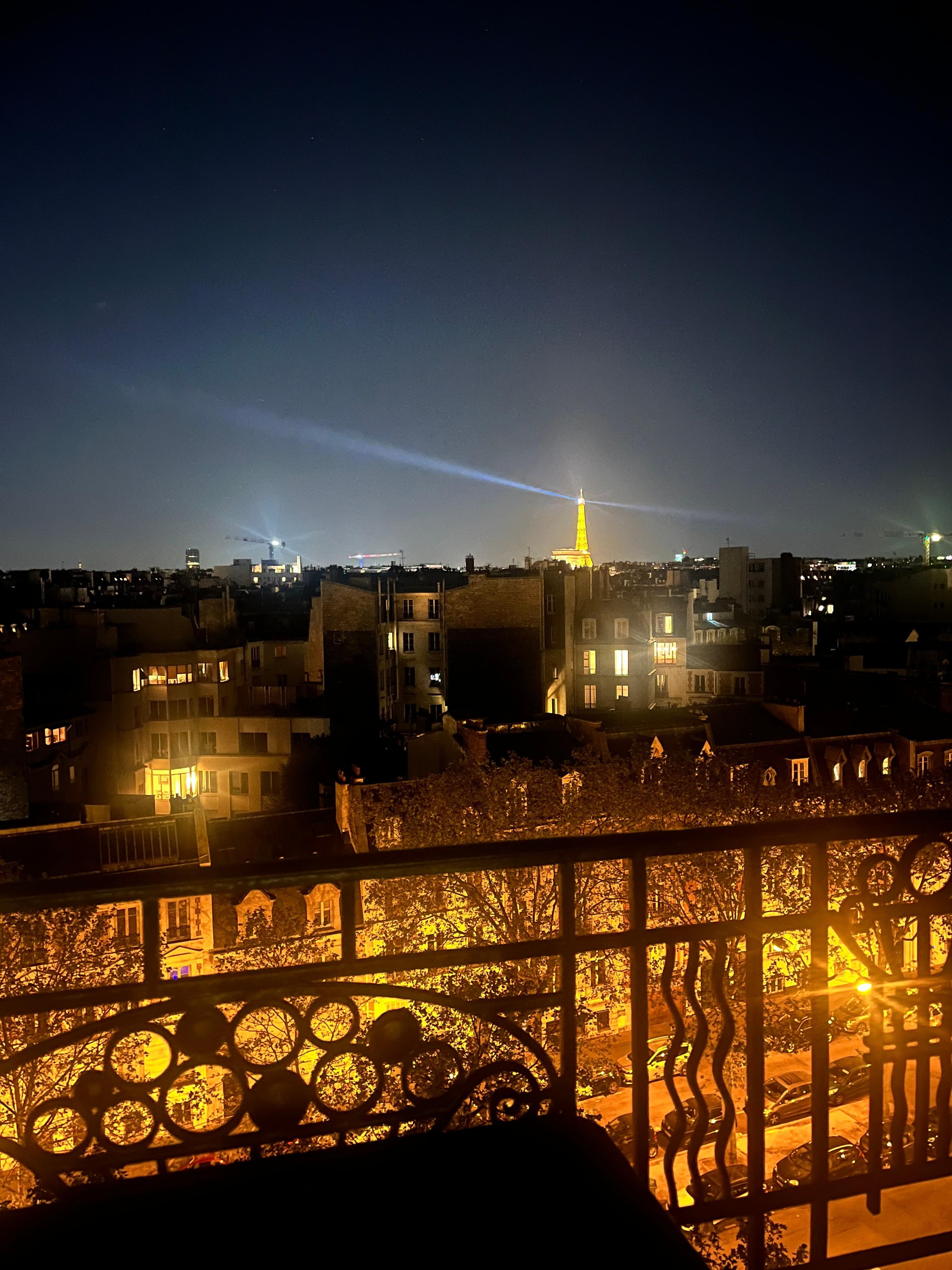 Balcony at night 