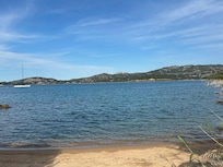 Just a short walk from the villa.