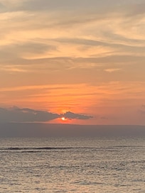 Enjoy beautiful sunsets right from the lanai.