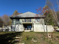The Pyramid House from the back