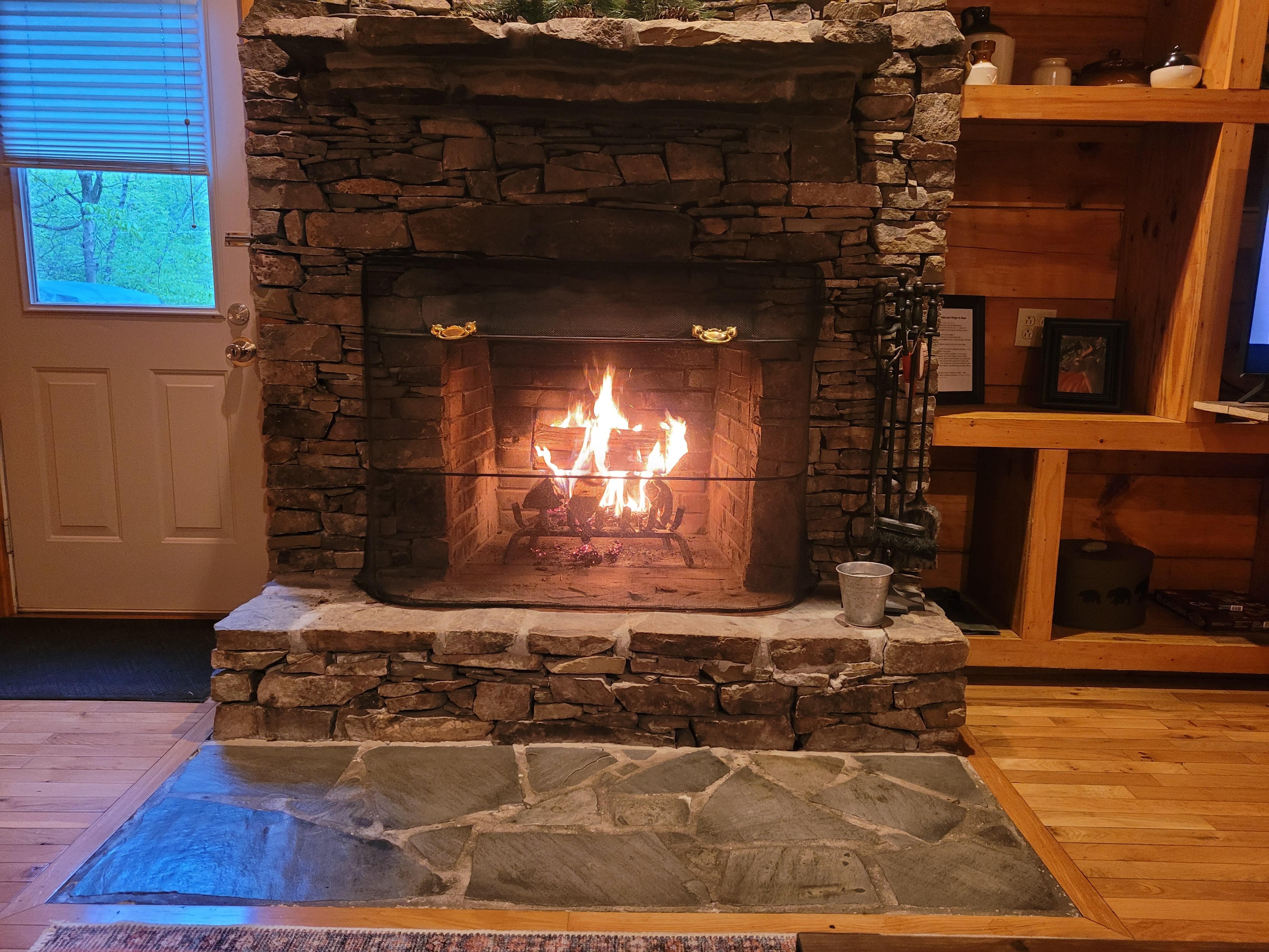 Loved having a fire